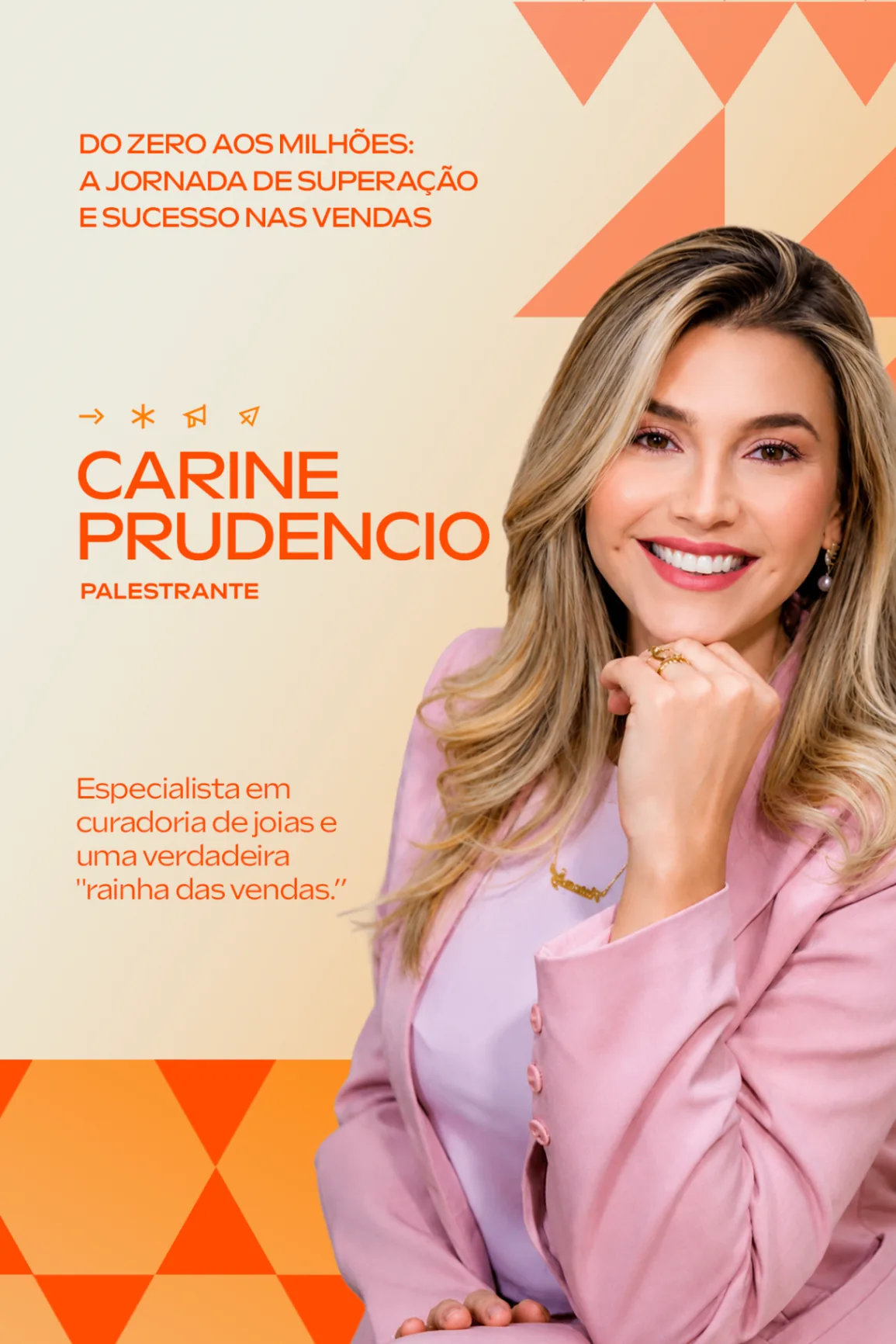 Palestrante Carine Prudêncio