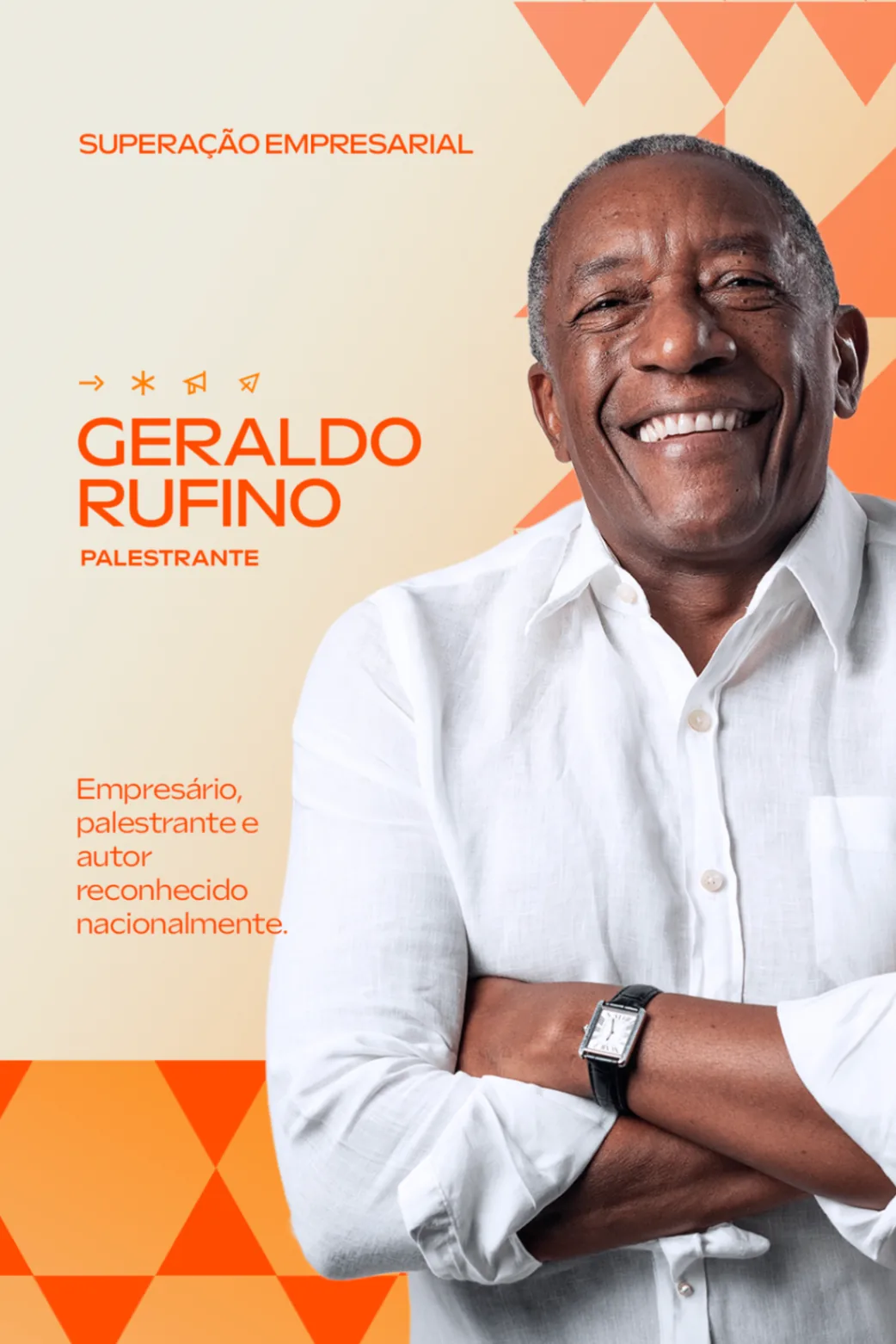 Palestrante Geraldo Rufino